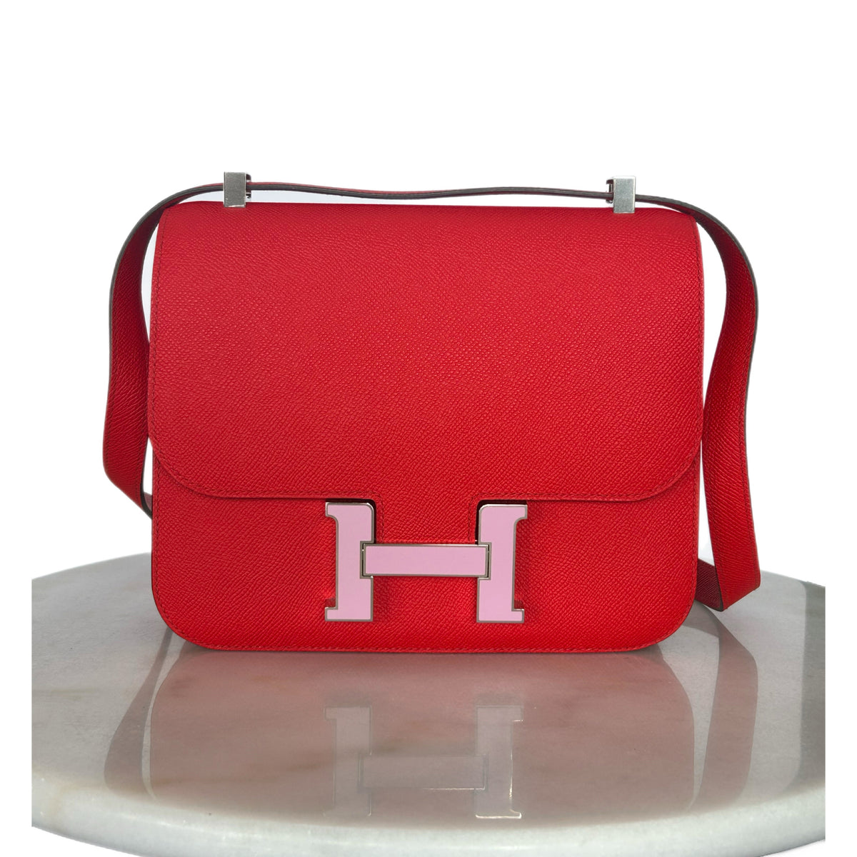 HERMES - Constance 24 Bag Coeur/Mauve