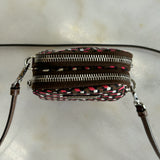 PRADA - Geometric-Print Nylon Pouch Bag