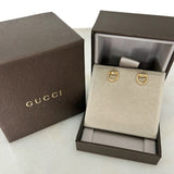 GUCCI - 18k Gold Horsebit Stud Earrings