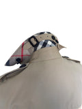 BURBERRY - Long Kensington Heritage Trench Coat in Honey Sz IT 36