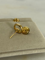 GUCCI - 18k Gold Horsebit Stud Earrings