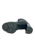 PRADA - Leather & Nylon Booties Sz 38