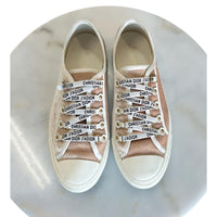 CHRISTIAN DIOR - Walk'n'Dior Pink Velvet Sneakers Sz41