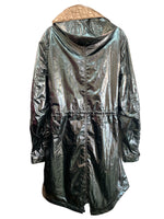 SCOTCH & SODA - Metallic Hooded Coat Sz 4