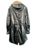 SCOTCH & SODA - Metallic Hooded Coat Sz 4