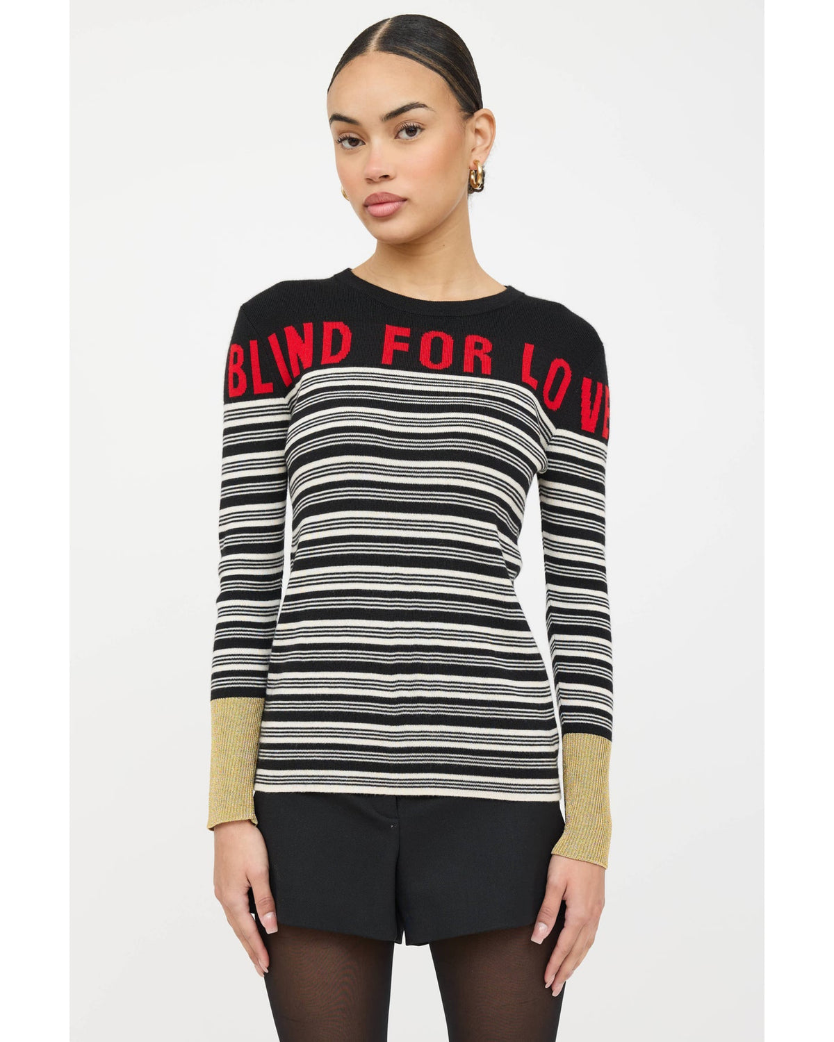 GUCCI - Cashmere Blind for Love Jumper Sz S