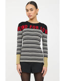 GUCCI - Cashmere Blind for Love Jumper Sz S