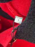 SANDRO - NWT Edgar Red Cardigan Sz 1