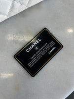 CHANEL - City Rock Leather Cream Flap Bag