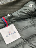 MONCLER - Eulimene Green Hooded Crop Jacket Sz 0