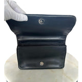 PRADA - Two-Way Leather Gaufre Black Bag