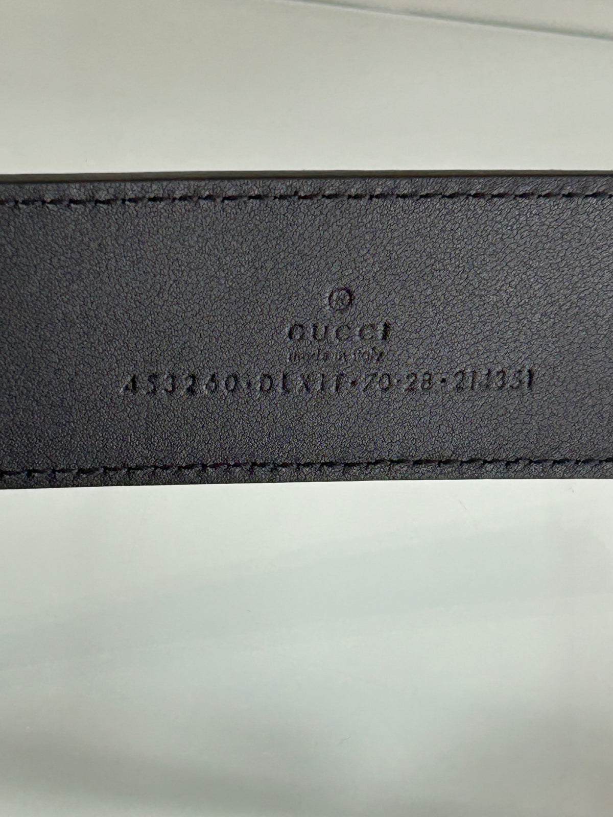 GUCCI - GG Marmont Pearl Belt 70