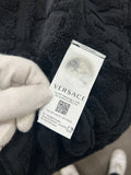 VERSACE - I Love Black Baroque Bathrobe Men’s Sz L