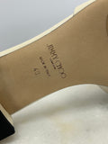 JIMMY CHOO - Hawke Mule Flats in Latte/Gold Sz 40 EU