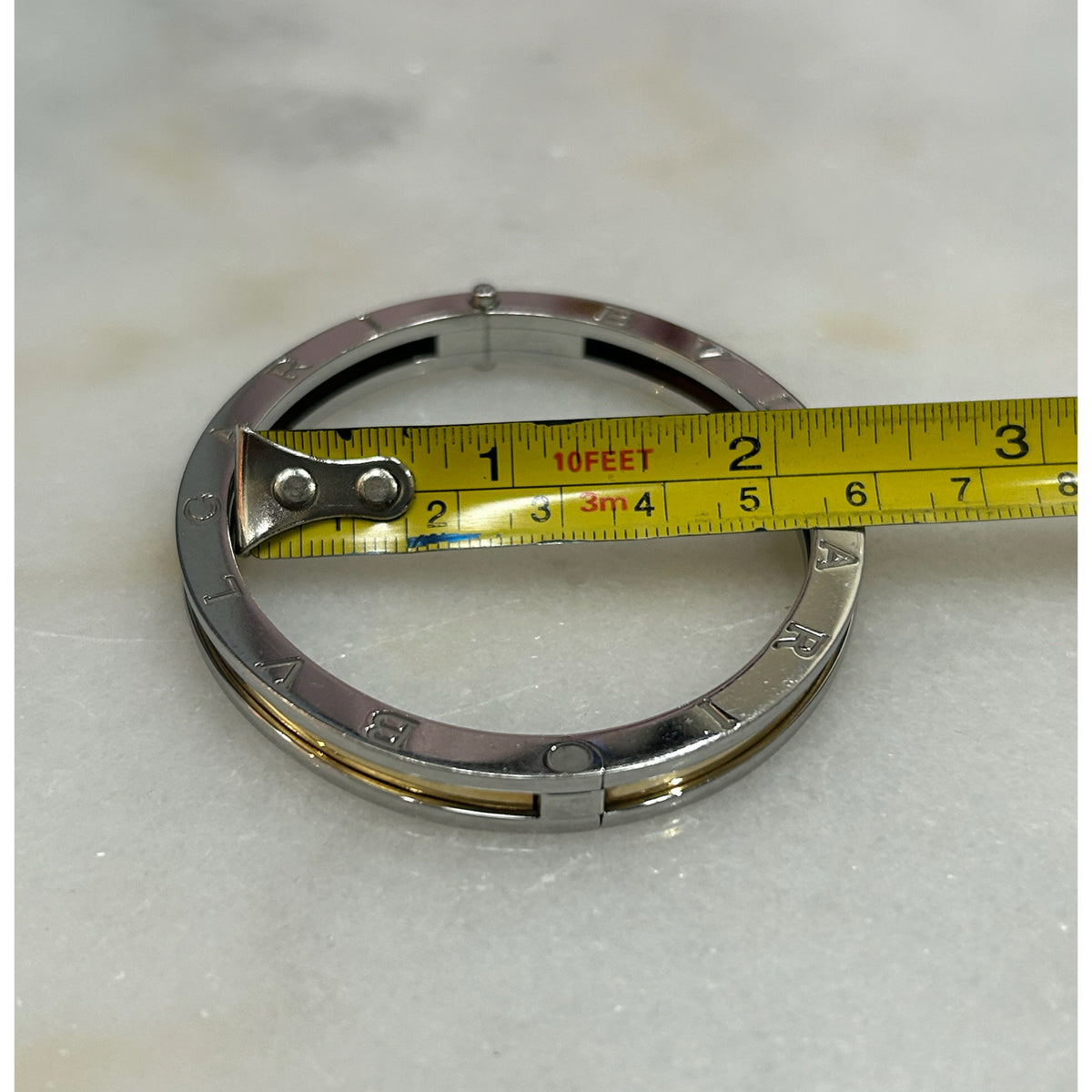 BVLGARI - B.Zero1 18k Gold & Steel Bracelet