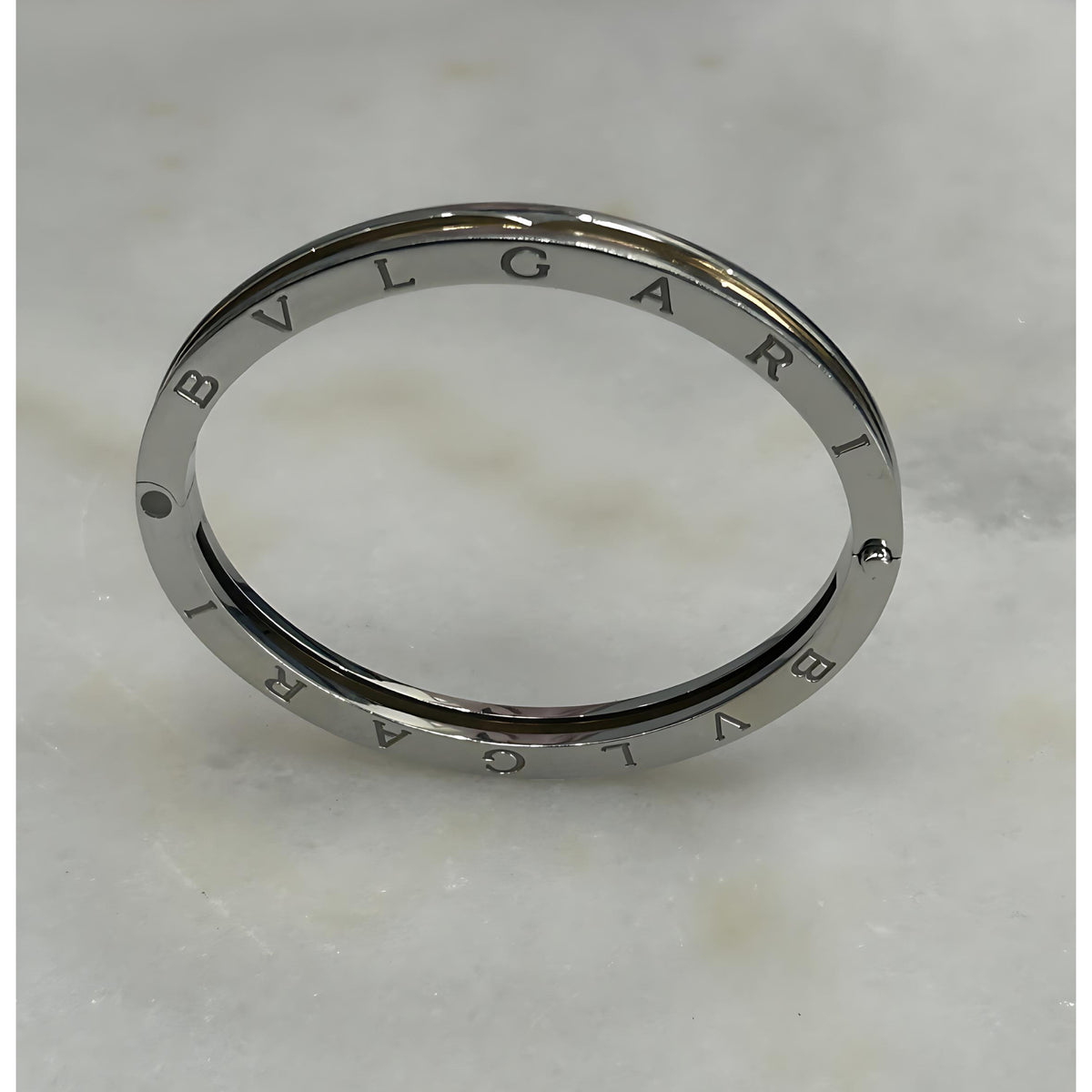 BVLGARI - B.Zero1 18k Gold & Steel Bracelet