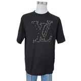 LOUIS VUITTON - LV Stitch Print & Embroidered T-Shirt