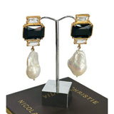 CHRISTIE NICOLAIDES - Bambina Pearl & Crystal Earrings