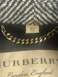 BURBERRY - Wool Herringbone Coat - Sz IT 42