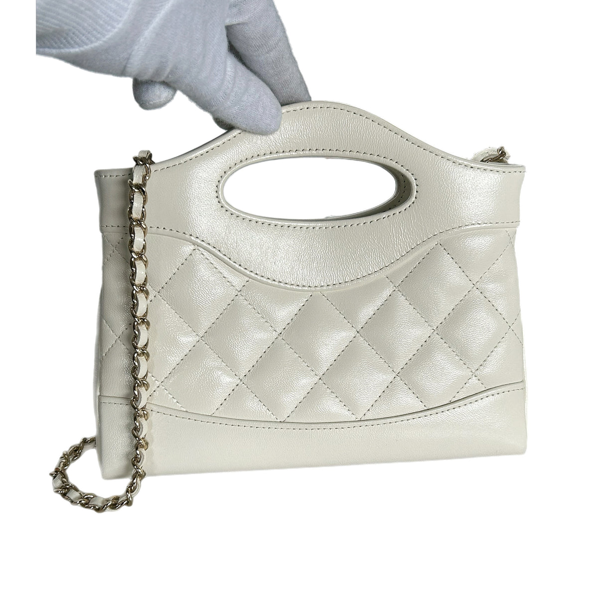 CHANEL - 31 White Nano Bag