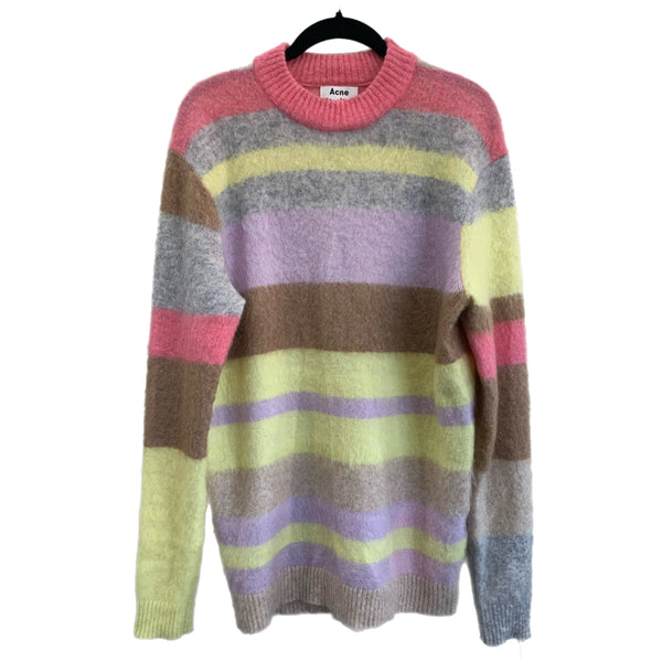 ACNE STUDIOS - Multi-coloured Striped Knit Sweater