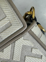 FENDI - Beige Baguette Medium Shoulder Bag