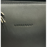LONGCHAMP - Small Smile Black Leather Crossbody Bag