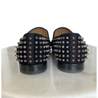 CHRISTIAN LOUBOUTIN - Dandelion Spike Black Loafers Men’s 42 EU