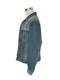 BURBERRY - Men’s Two-tone Blue Denim Jacket Sz 50 / M