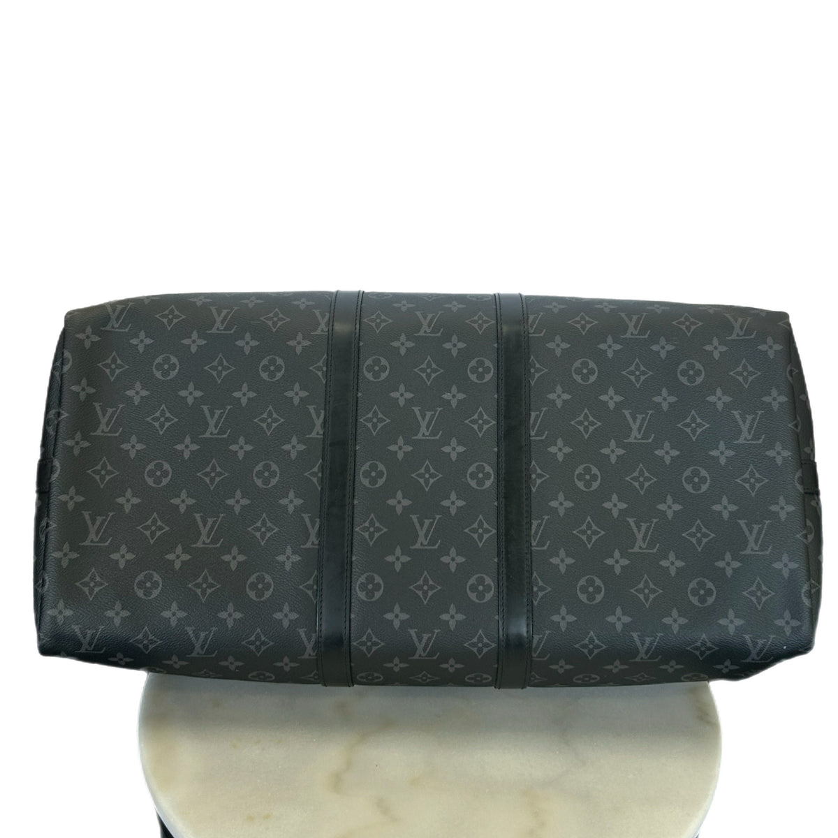 LOUIS VUITTON - Keepall Bandoulière 55 Monogram Eclipse