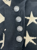 BALMAIN - American Flag Pullover Sweater Sz L