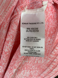 SCANLAN THEODORE - Pleated Rib Placket Dress in Pink