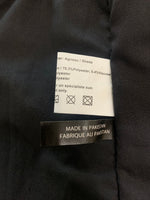 Each X Other - Fringe Detail Black Leather Jacket Sz M