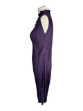 Pleats Please Issey Miyake - Purple Pleated Dress Sz 3 / AUS 10-12