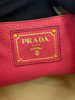 PRADA - Rose Pink Leather Vitello Daino Tote