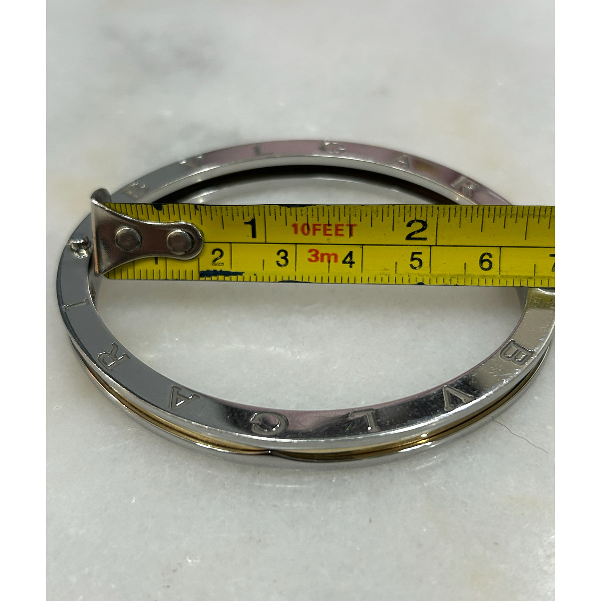 BVLGARI - B.Zero1 18k Gold & Steel Bracelet