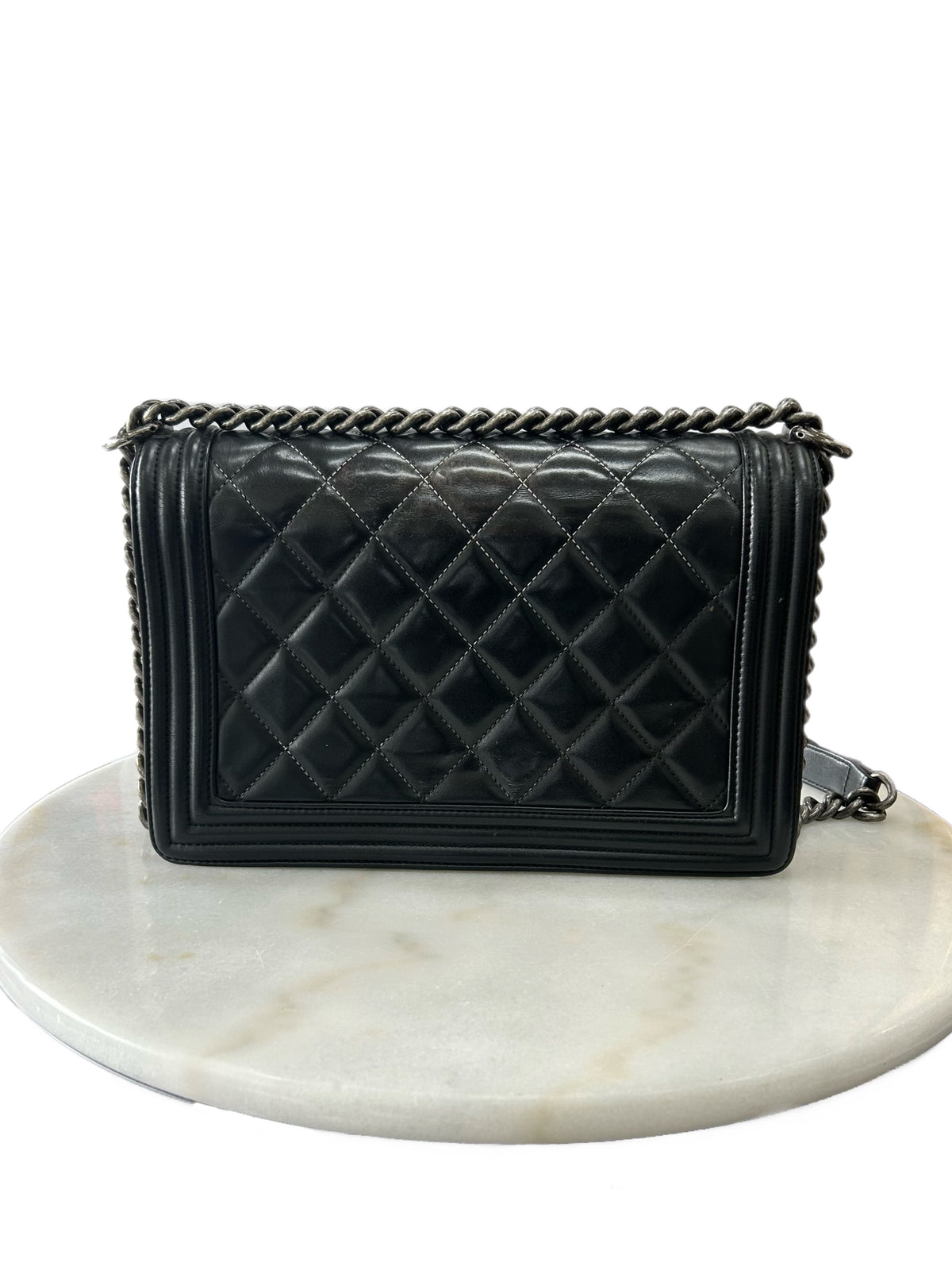 CHANEL - Black Medium Boy Bag