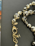 CHANEL - Pearl CC Graffiti Long Necklace