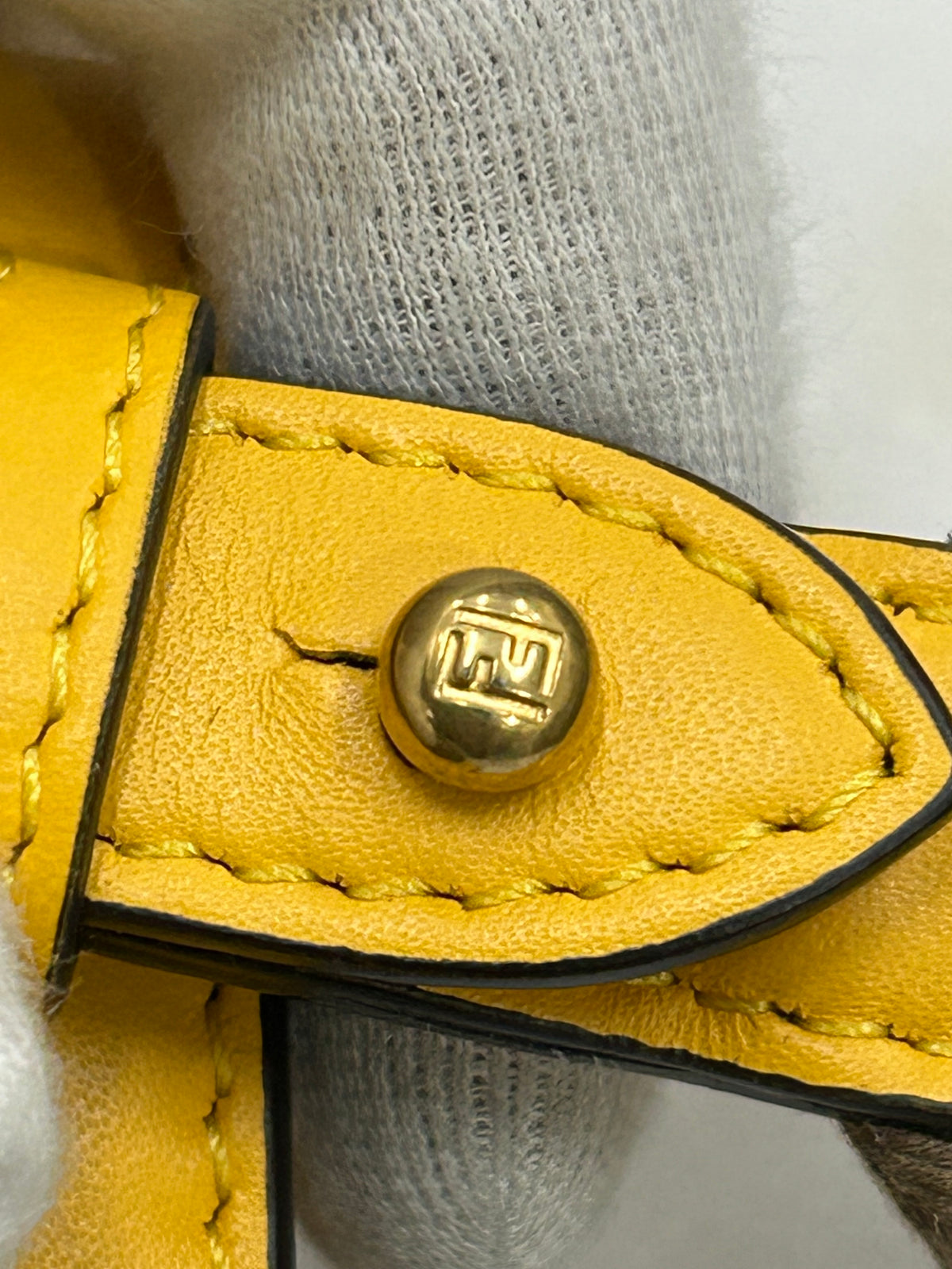 FENDI - Smooth Leather Baguette Mini Bag
