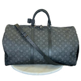 LOUIS VUITTON - Keepall Bandoulière 55 Monogram Eclipse