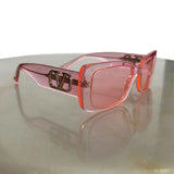 VALENTINO - VA4108 Pink Rectangle Sunglasses