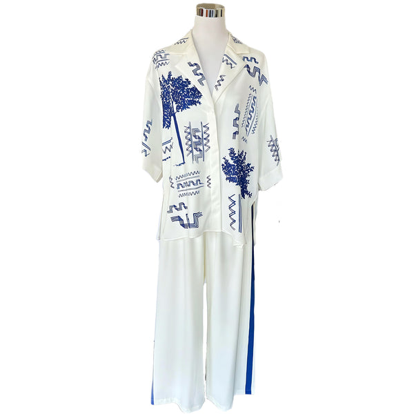 CAMILLA & MARC - Cassia Shirt & Pants Sz 10 (Suit 10-12)