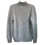 GRAN SASSO - Grey/White Marble Knit Jumper Sz 48