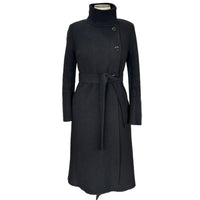 SCANLAN THEODORE - Black Wool Coat Sz 10