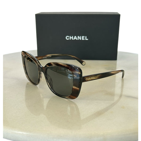 CHANEL - Polarised Rectangle Sunglasses