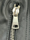 DOLCE & GABBANA - Lamb Leather Black Jacket Sz S / IT 40