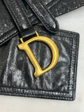 DIOR - Leather Saddle Belt Bag