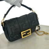 FENDI - Mini Baguette Black Bag