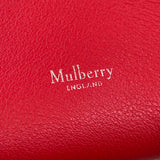 MULBERRY - M Zipped Red Leather Shoulder Bag