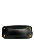 PRADA - Vernis Saffiano Dome Bag in Black